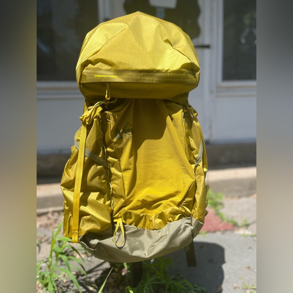 REI Yellow Outdoor Backpack
